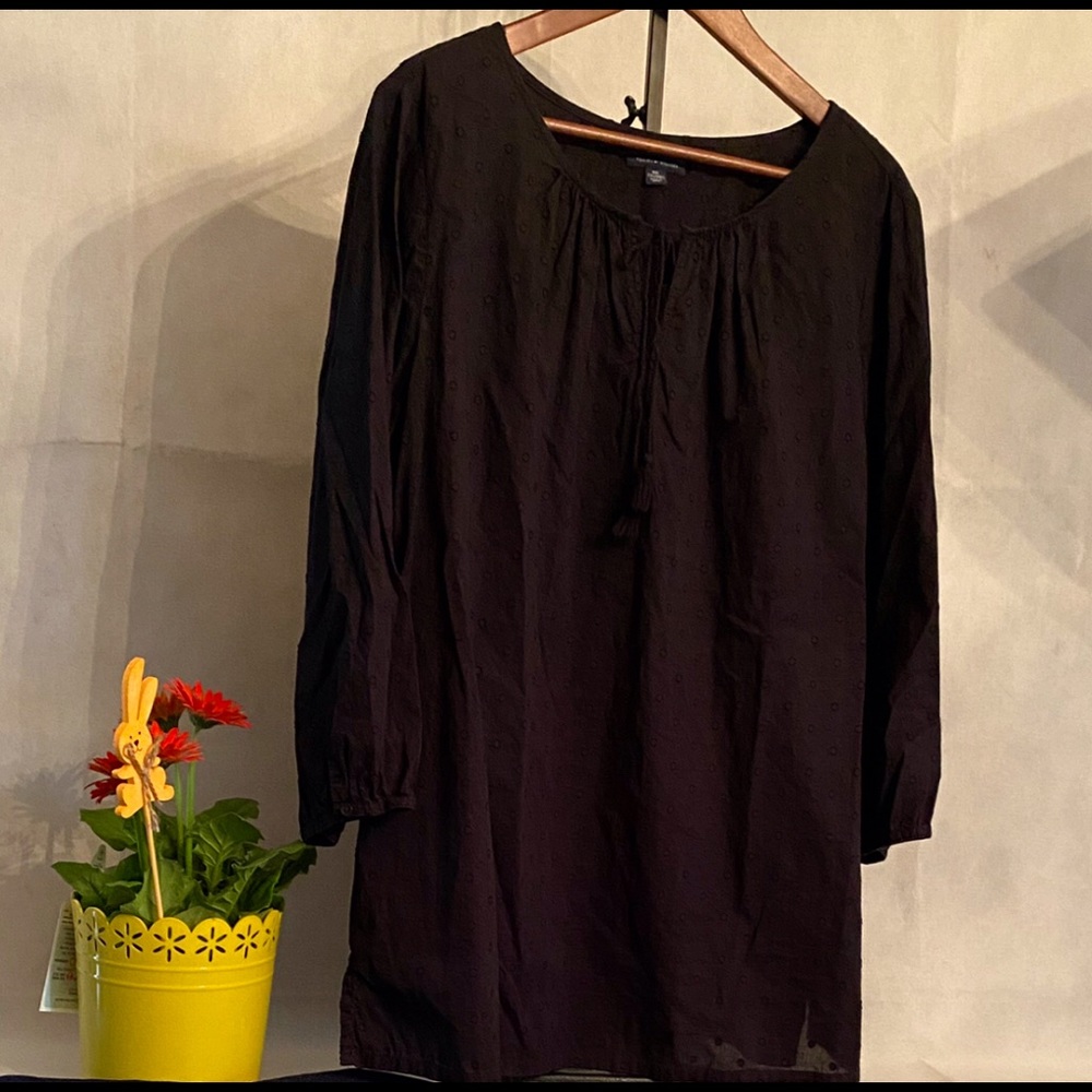 🐼Women’s Tommy Hilfiger Sz. 14 Black Tassel Top🐼